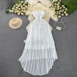 - A-line chiffon dress GEU938