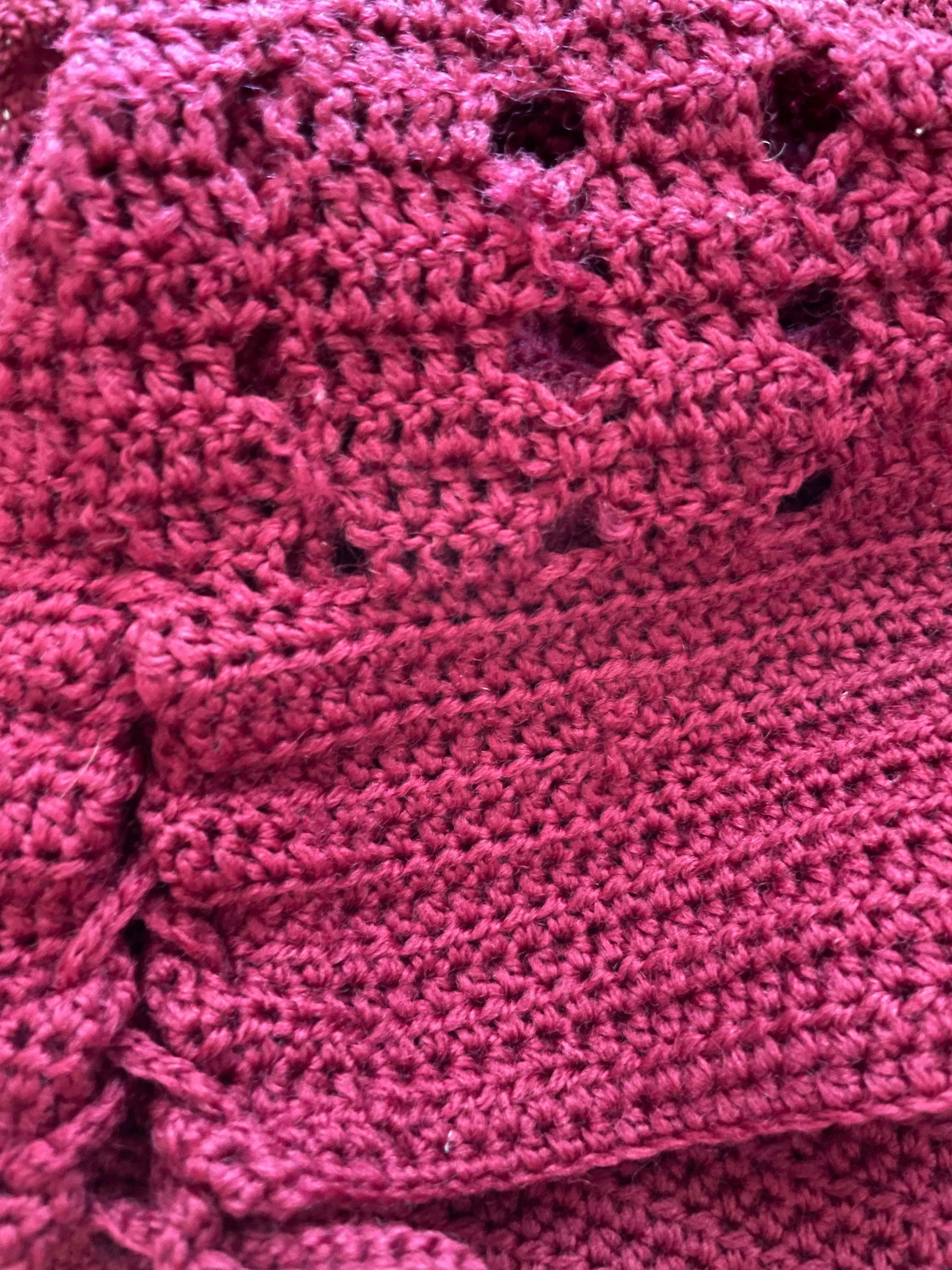 1930s Cochet Knit Two Piece Set