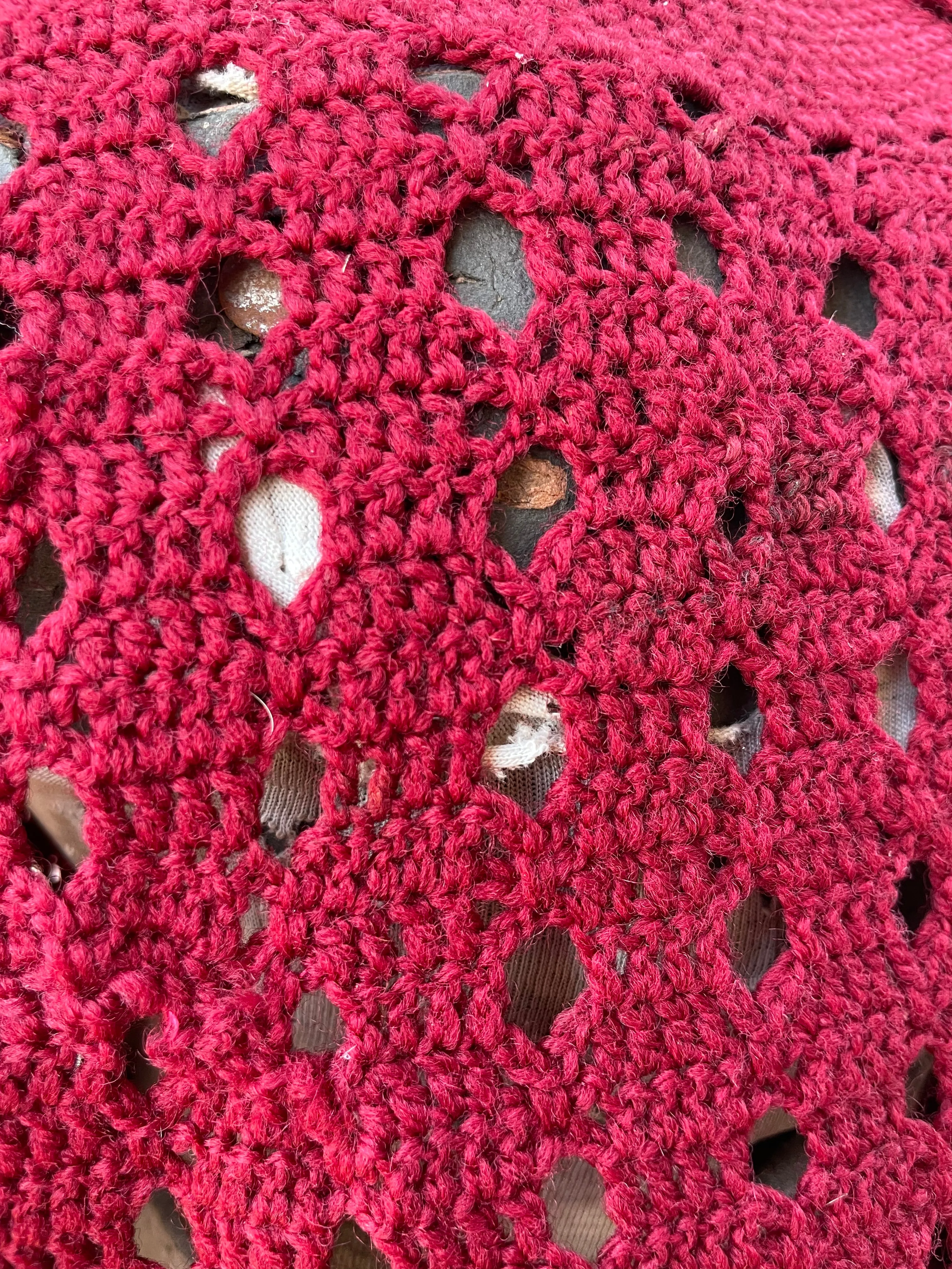 1930s Cochet Knit Two Piece Set