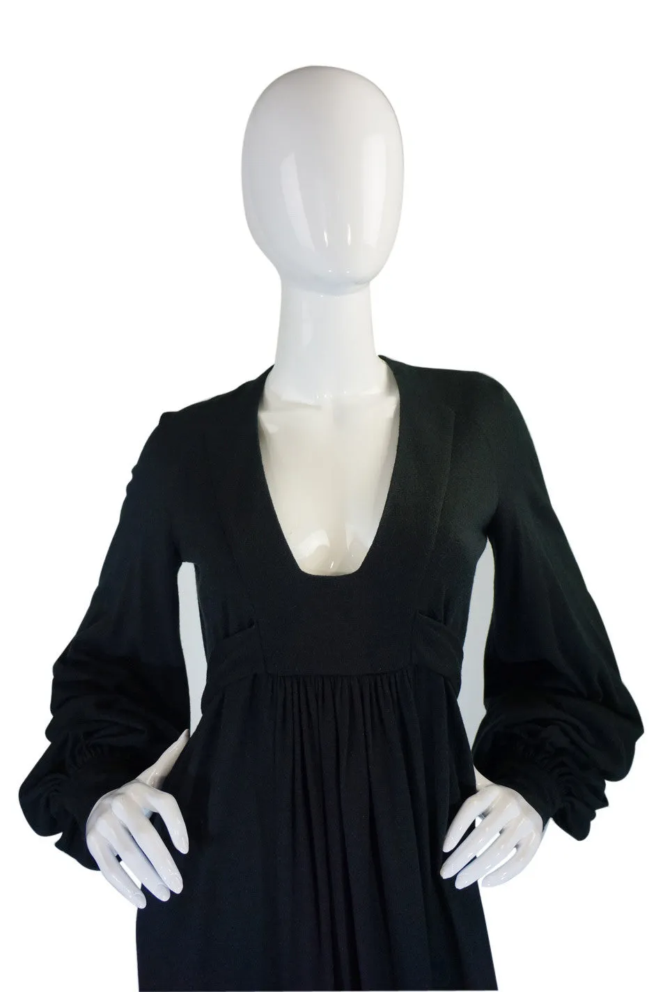 1960s Ossie Clark for Quorum Maxi Dress
