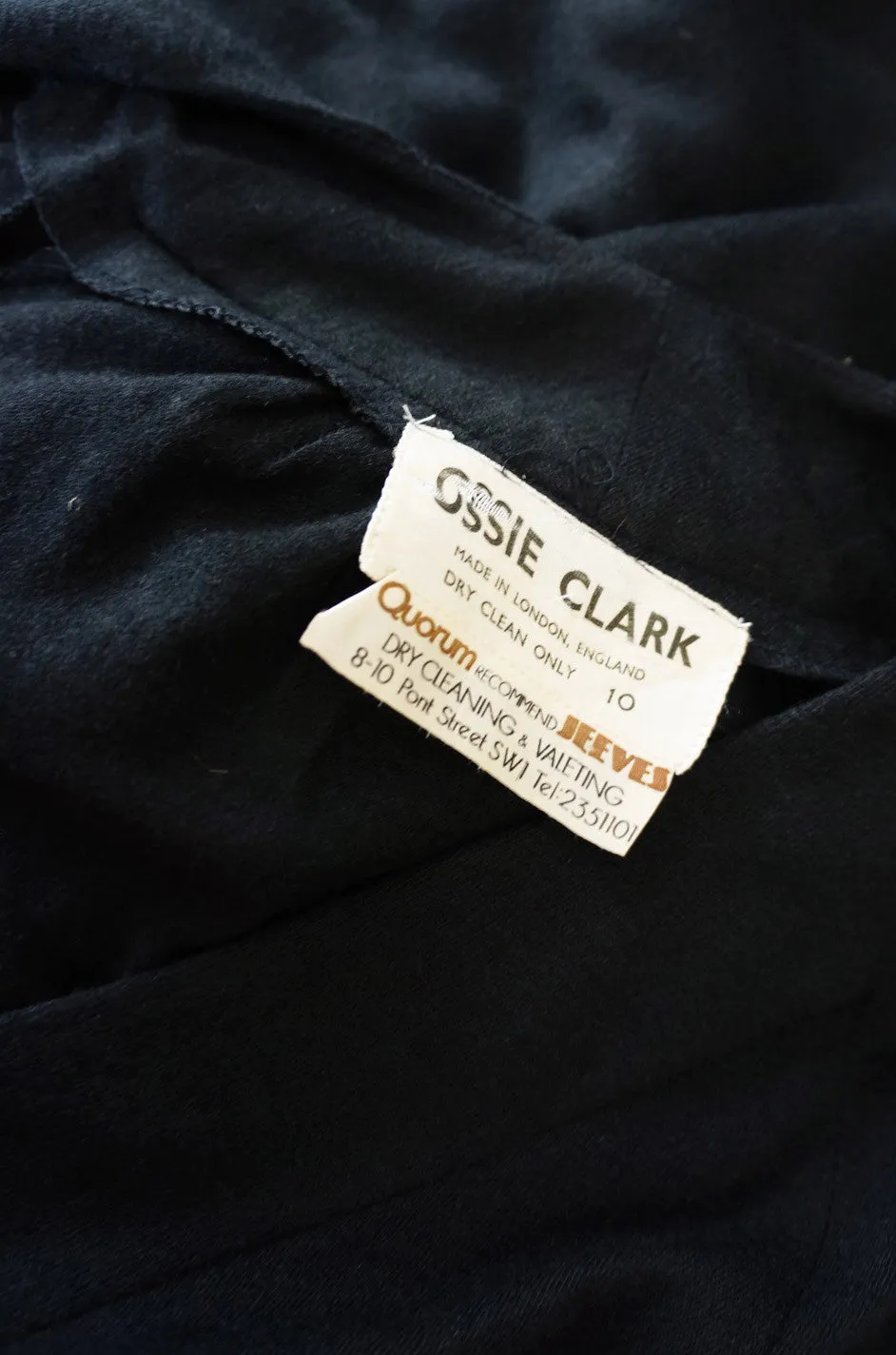 1960s Ossie Clark for Quorum Maxi Dress