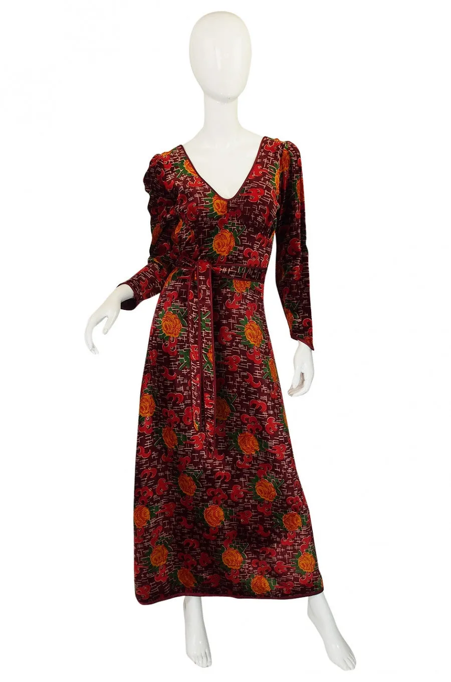 1970s Alley Cat Betsey Johnson Wrap Dress