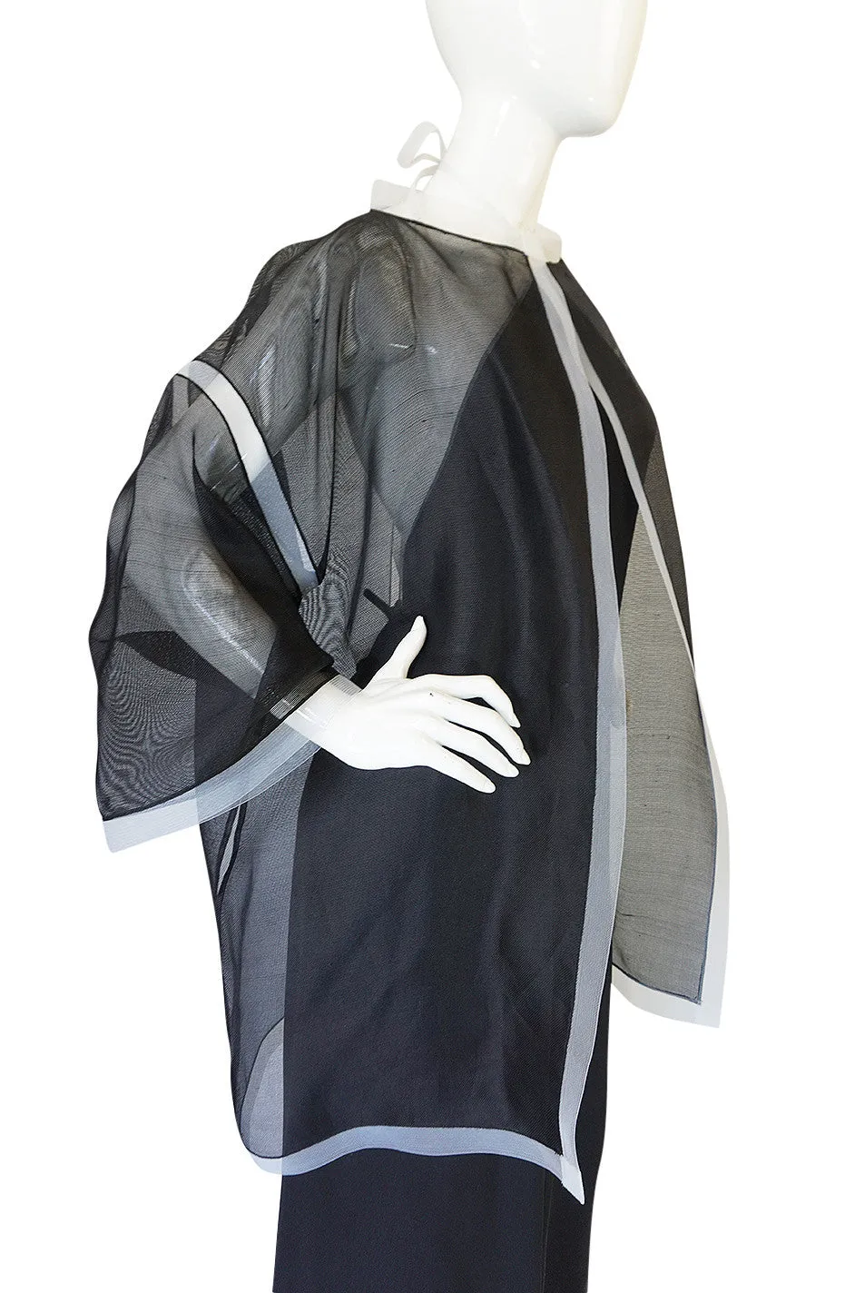 1970s Geoffrey Beene Couture Backless Jumpsuit & Jacket