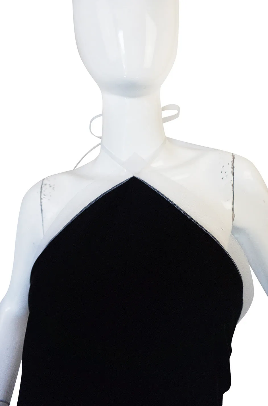 1970s Geoffrey Beene Couture Backless Jumpsuit & Jacket