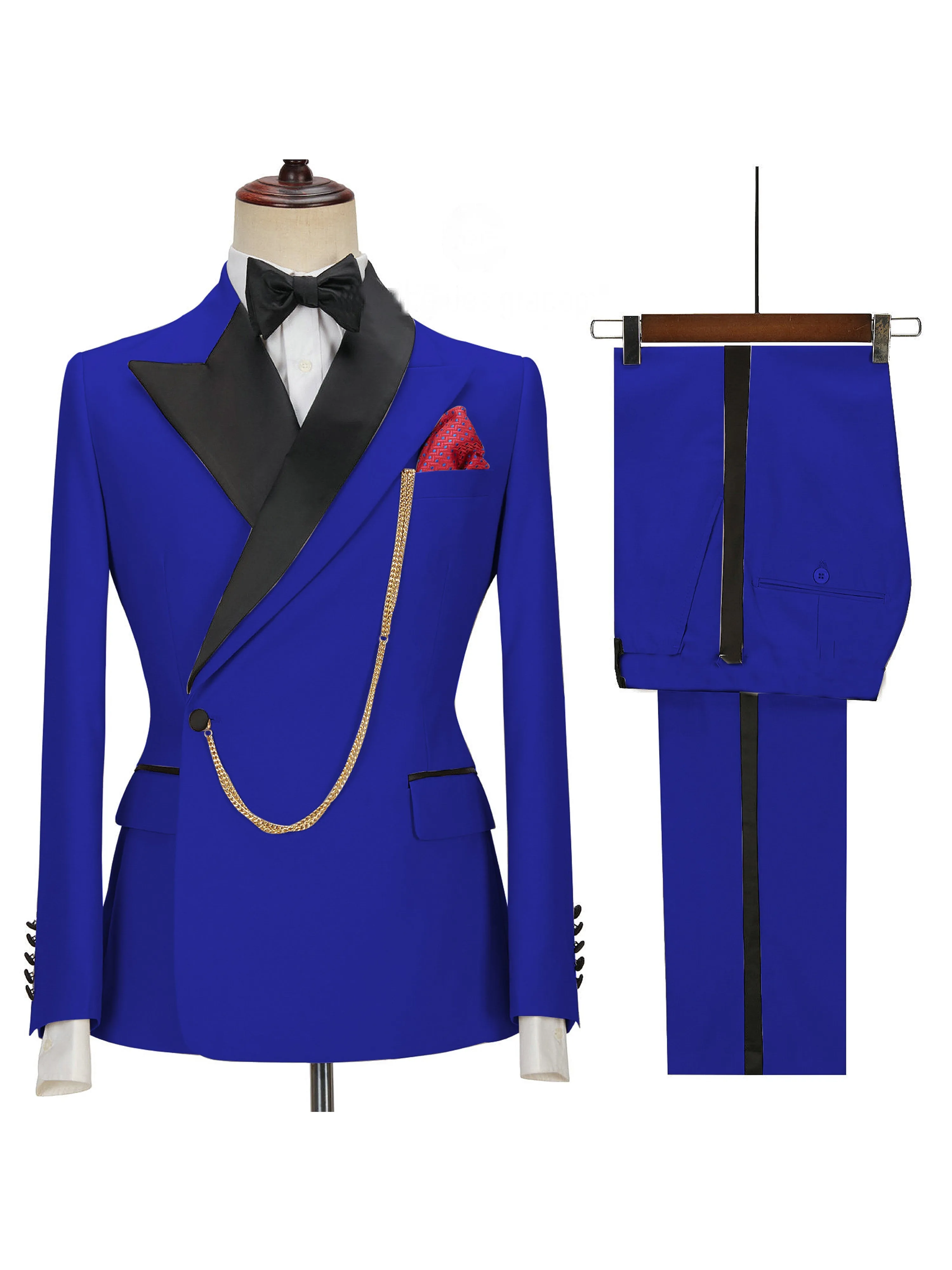 2 Pieces Men's Suits Wedding Waistcoat Suits