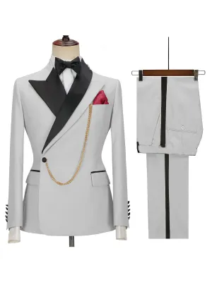2 Pieces Men's Suits Wedding Waistcoat Suits