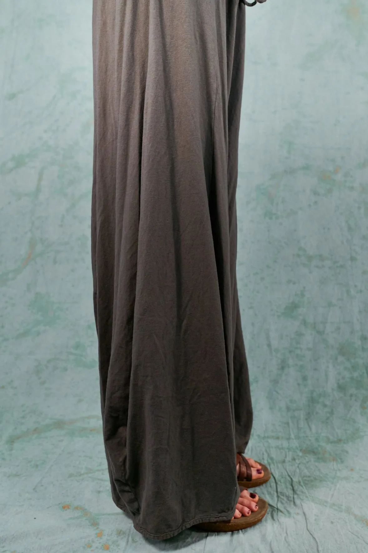 3142-Organic Billow Lounge Pant-Deep Moss-U