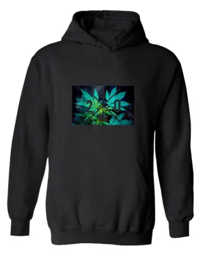 420 hoodie, high quality leaf hoodie