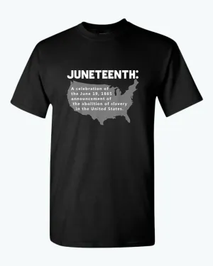 A celebration of june 19 t-shirt freedom juneteenth t-shirt