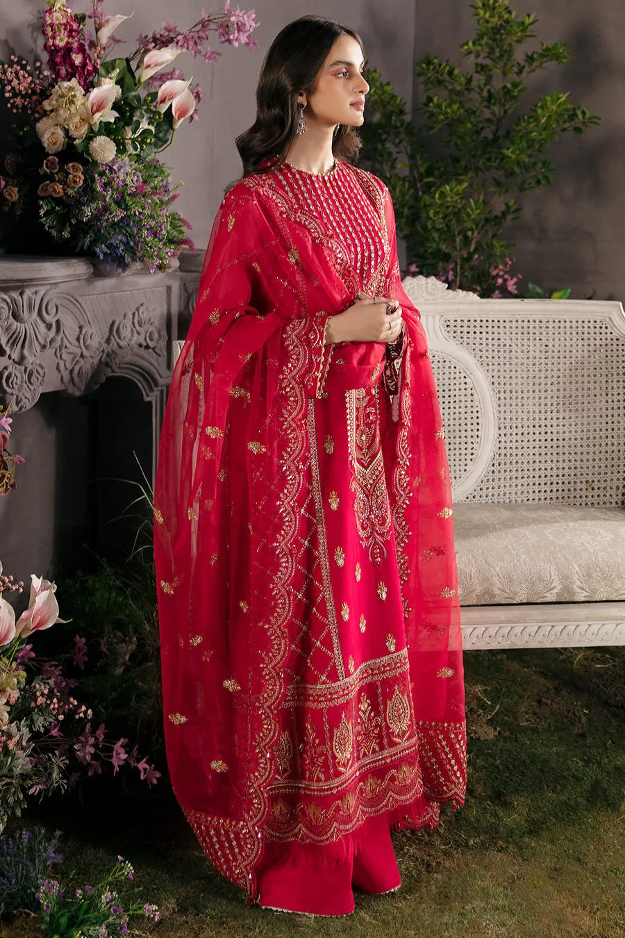 AFROZEH | LA FUCHSIA LUXURY FORMALS | CARMINE