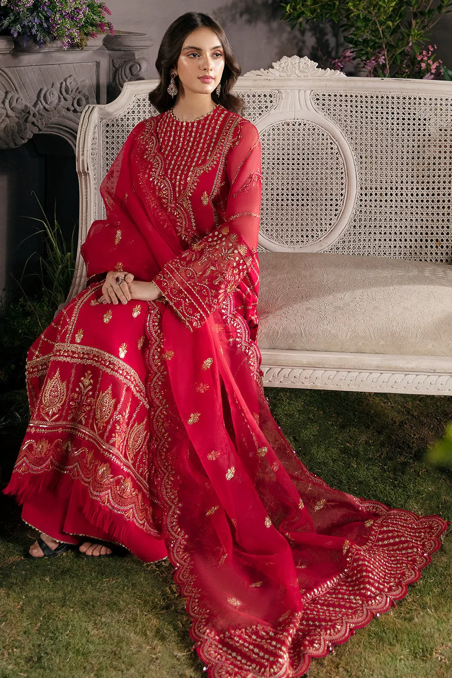 AFROZEH | LA FUCHSIA LUXURY FORMALS | CARMINE