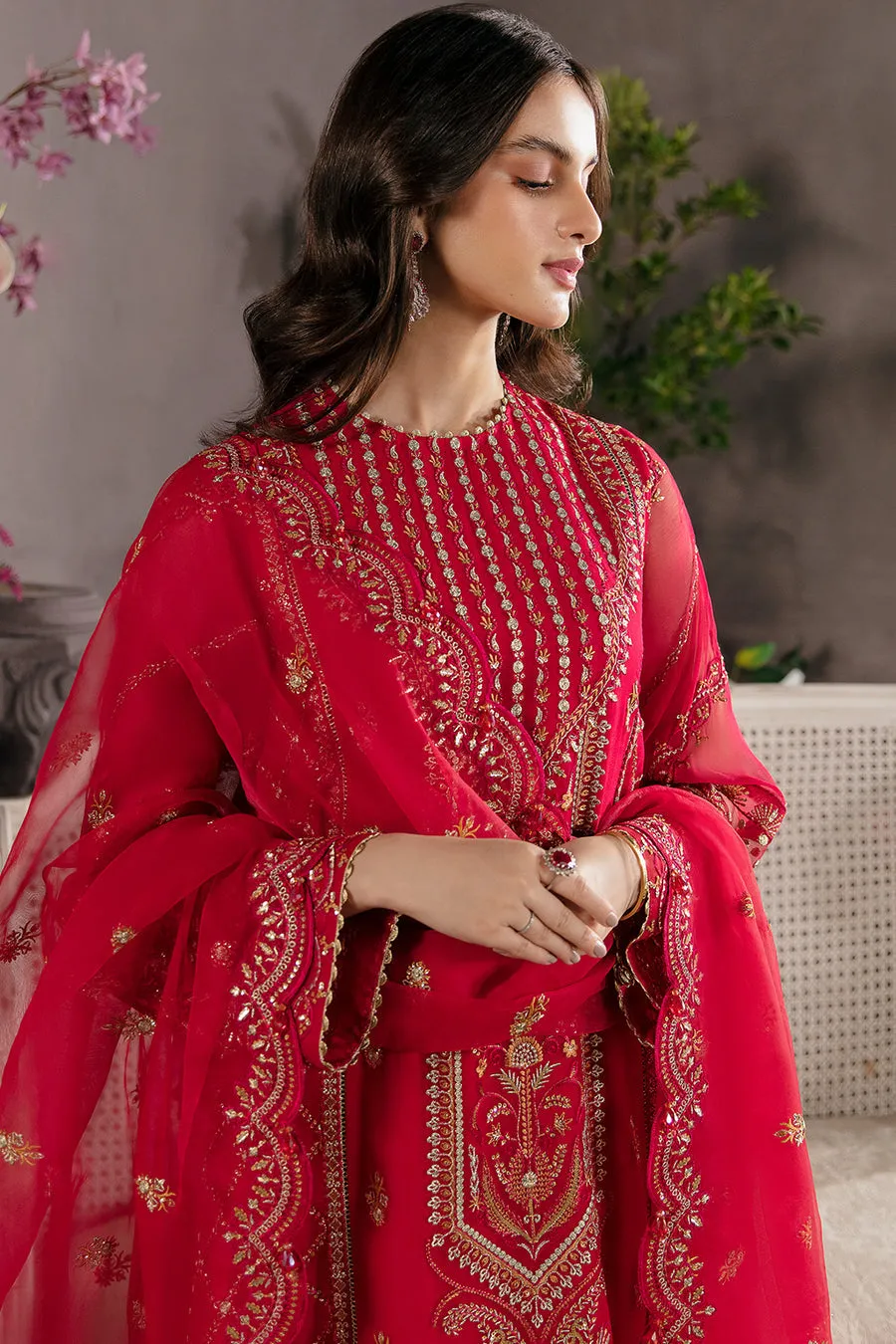 AFROZEH | LA FUCHSIA LUXURY FORMALS | CARMINE