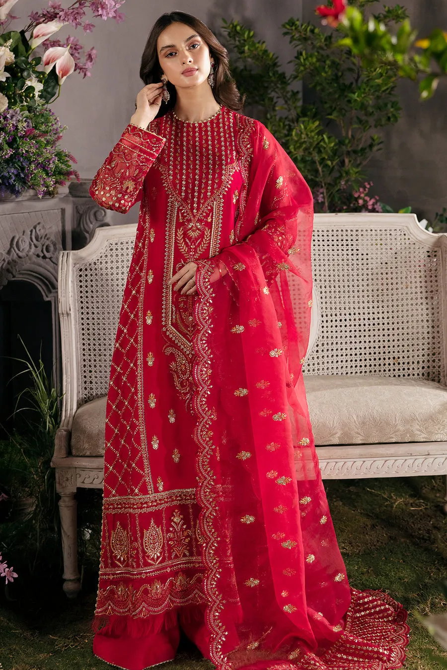 AFROZEH | LA FUCHSIA LUXURY FORMALS | CARMINE