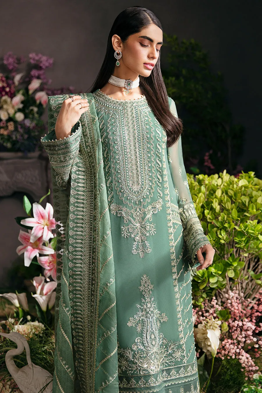 AFROZEH | LA FUCHSIA LUXURY FORMALS | SEA MIST