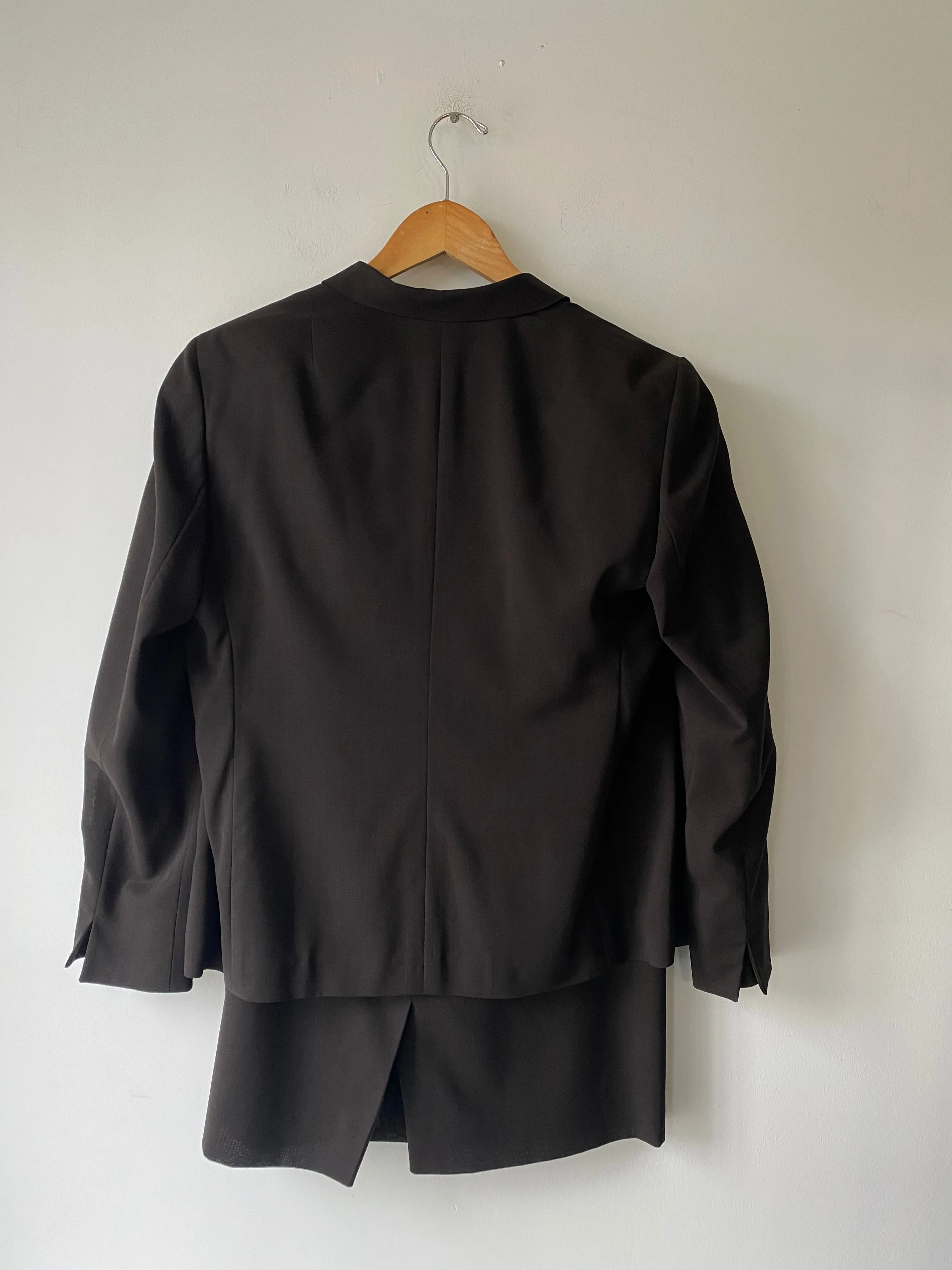Akris Punto Brown Two Piece Skirt Set