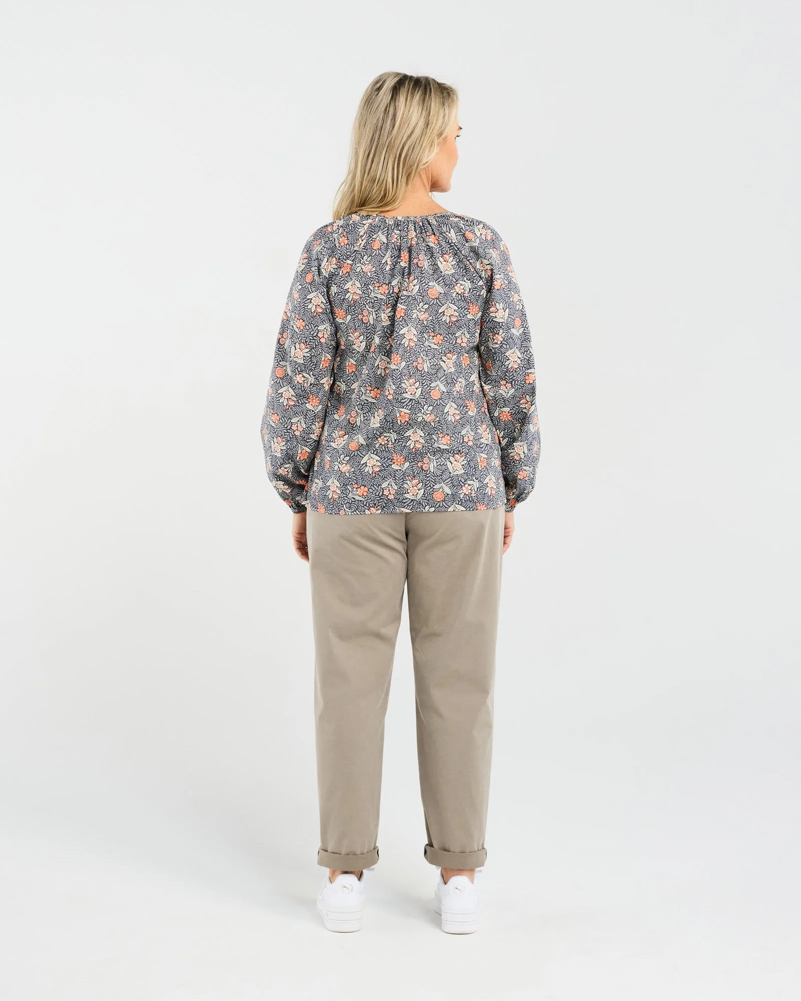 Alice Tassel Top (Blue)