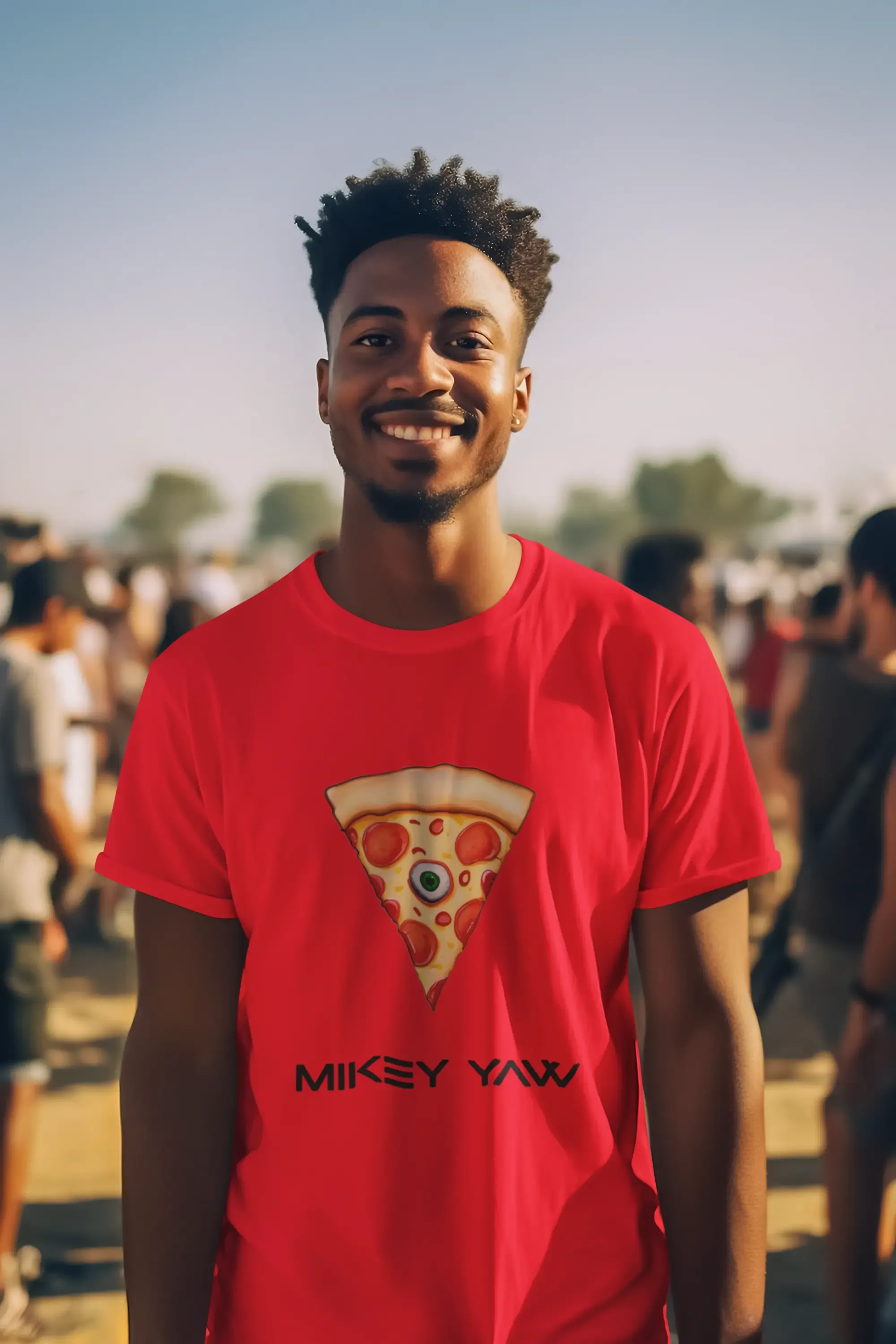 Alien Pizza Short Sleeve Staple T-Shirt