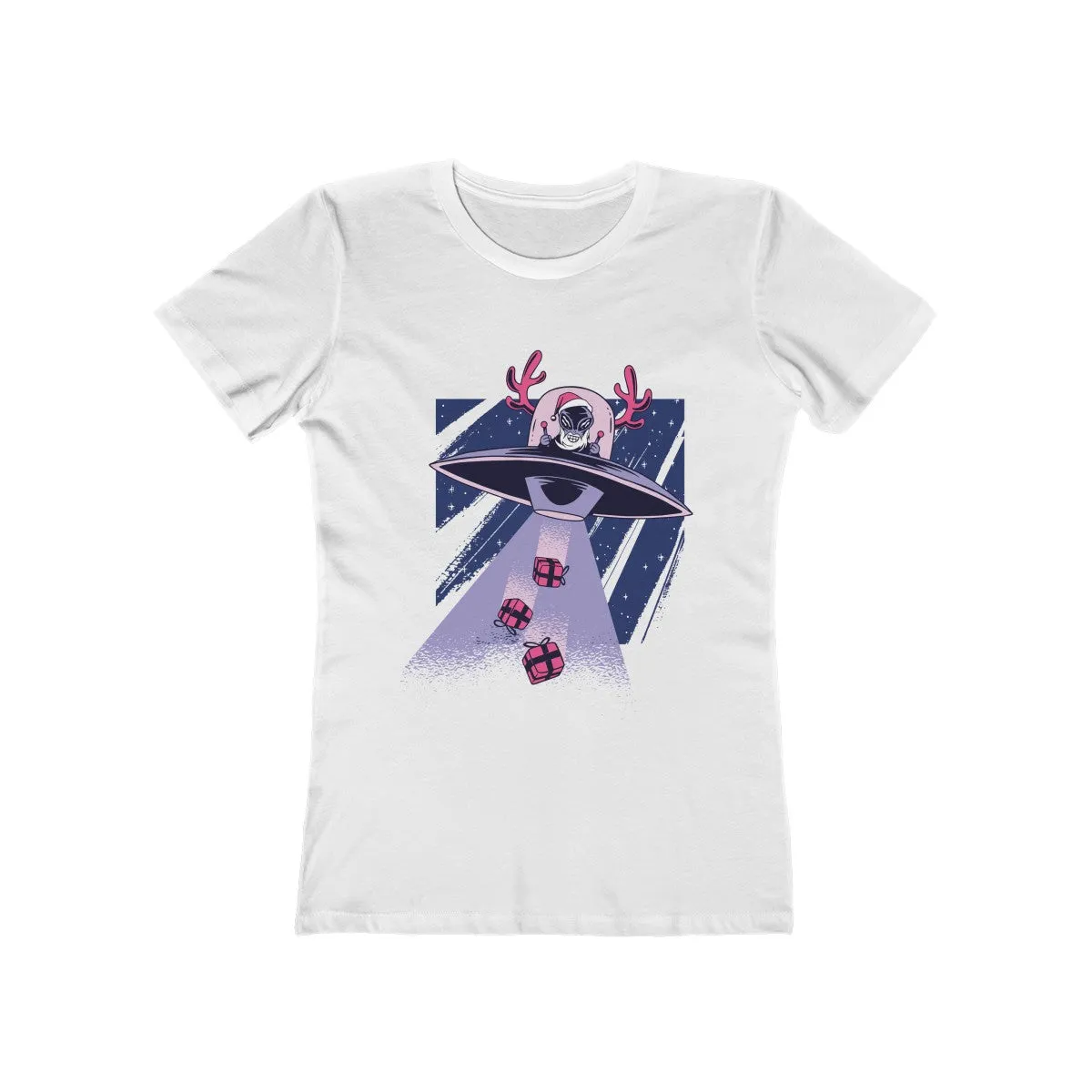 ALIEN SANTA <br>boyfriend tee