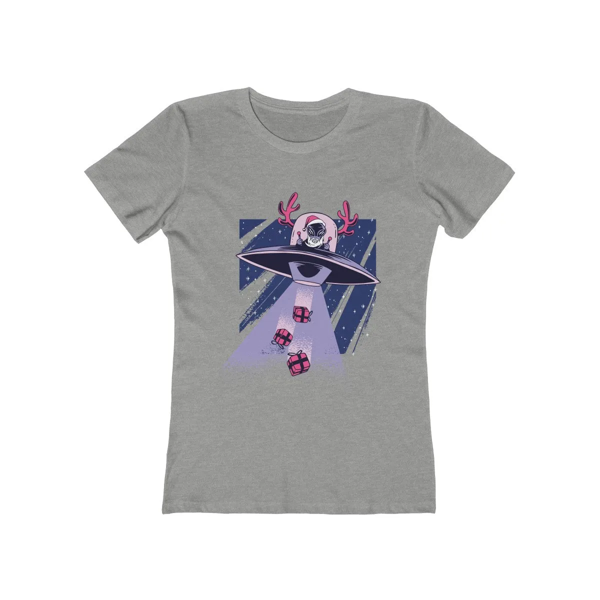ALIEN SANTA <br>boyfriend tee