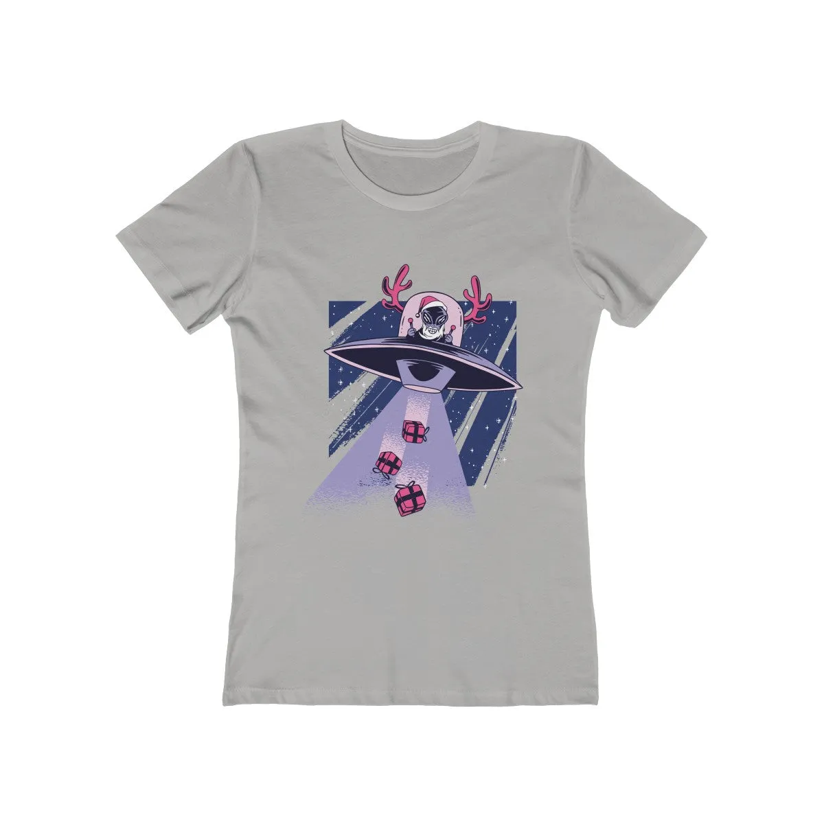 ALIEN SANTA <br>boyfriend tee