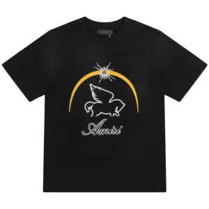 AMIRl Crystal Pegasus Graphic T-Shirt