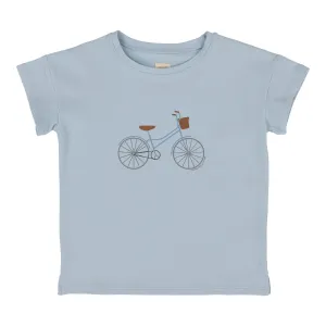 Analogie Bike Boys T-Shirt - Light Blue (Graphic Denim Collection)