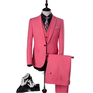Andrew | Men's Business / Wedding Suit | Pink