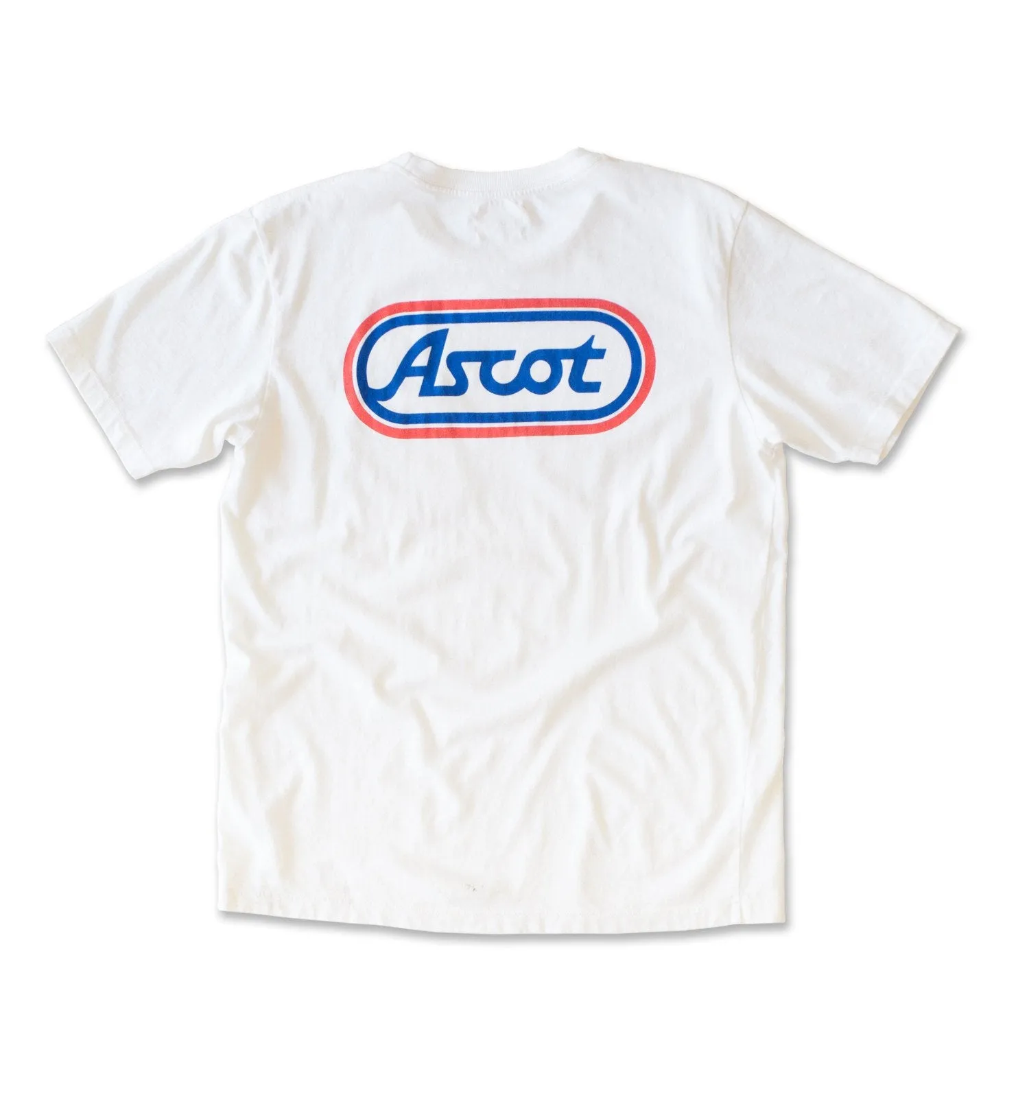 Ascot Track Pocket Tee Natural