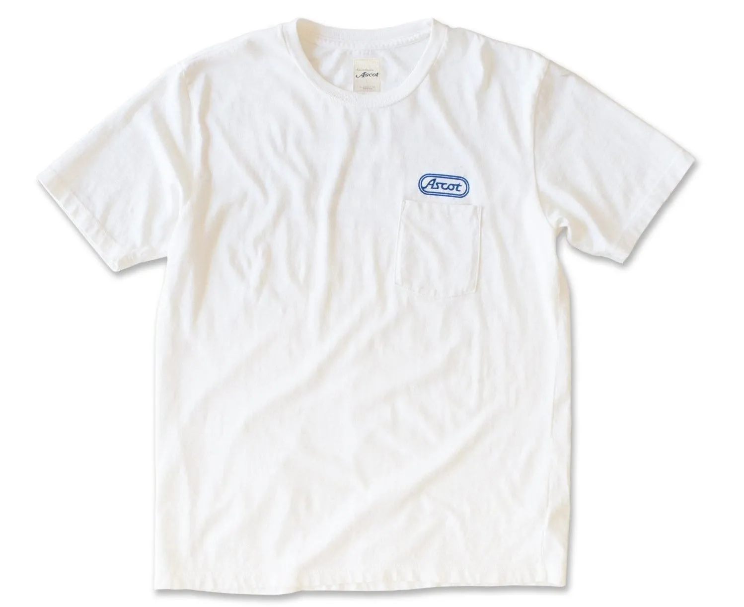 Ascot Track Pocket Tee Natural