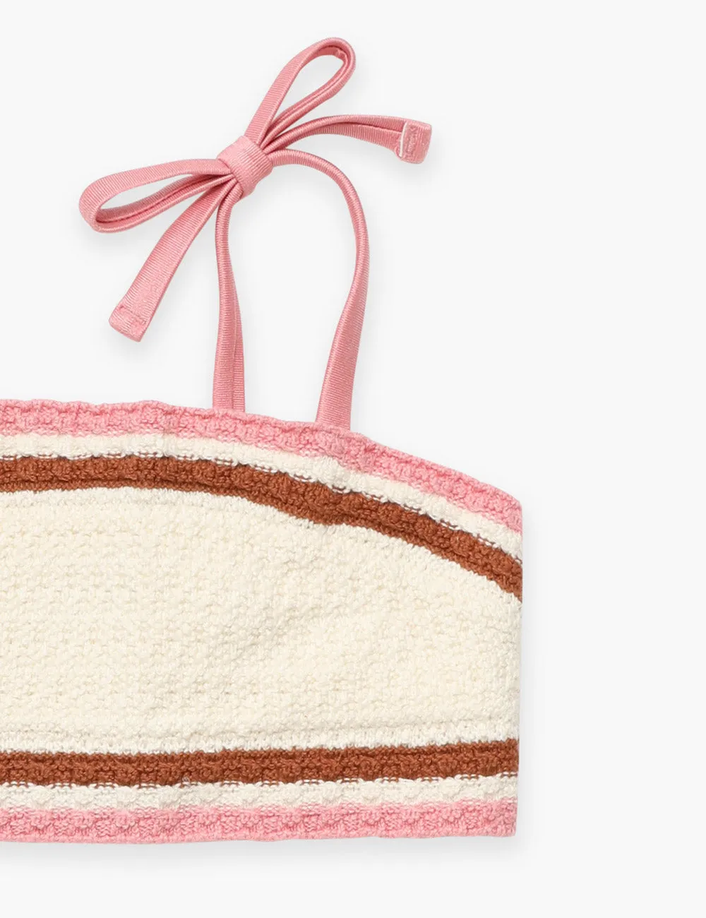 August Knit Bandeau Bikini