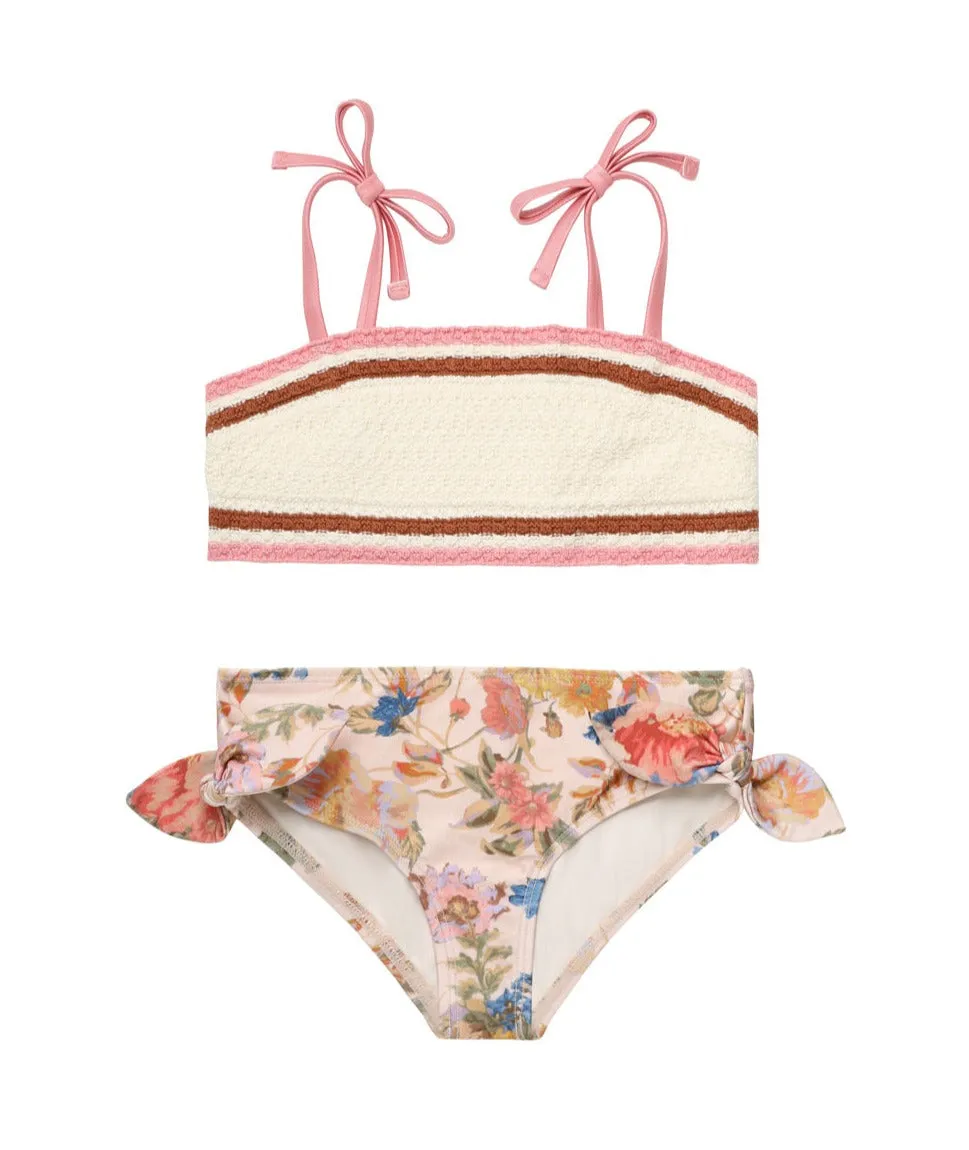 August Knit Bandeau Bikini
