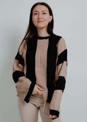Bailey Bell Sleeve Striped Sweater