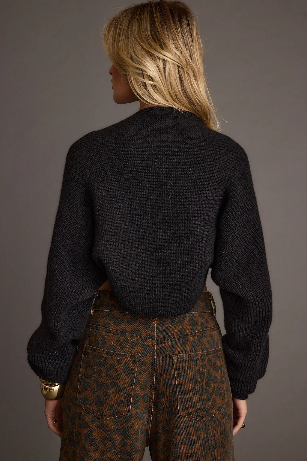 Bedford Black Sweater Shrug