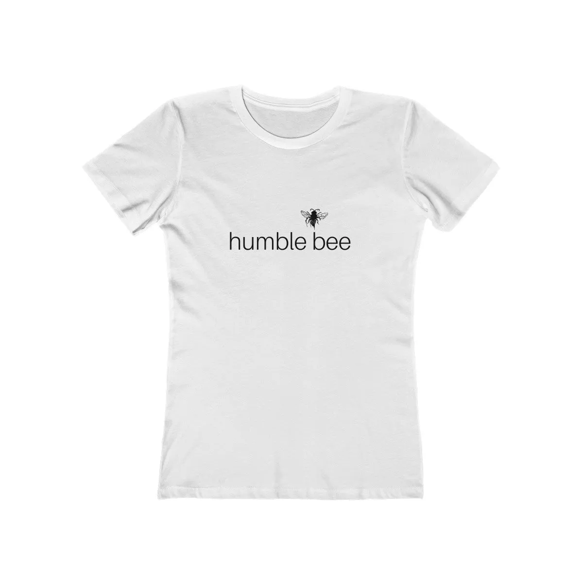 bee human shirt: humble bee - Women's The Boyfriend t-shirt