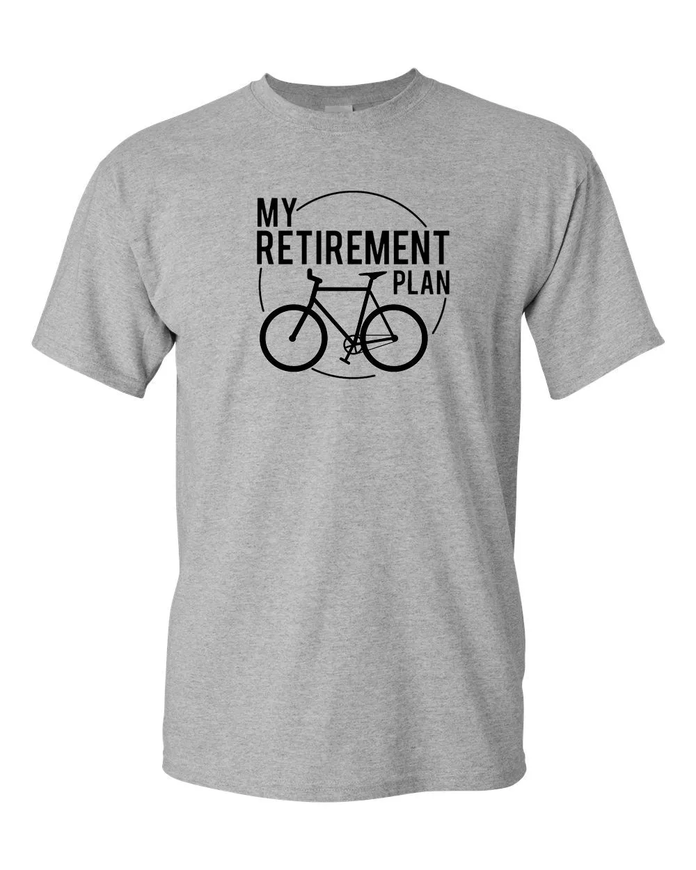 Bike T-shirt My Retirement Plan Funny Bike cyclist t-shirt