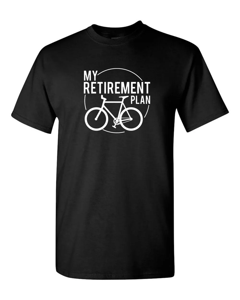 Bike T-shirt My Retirement Plan Funny Bike cyclist t-shirt