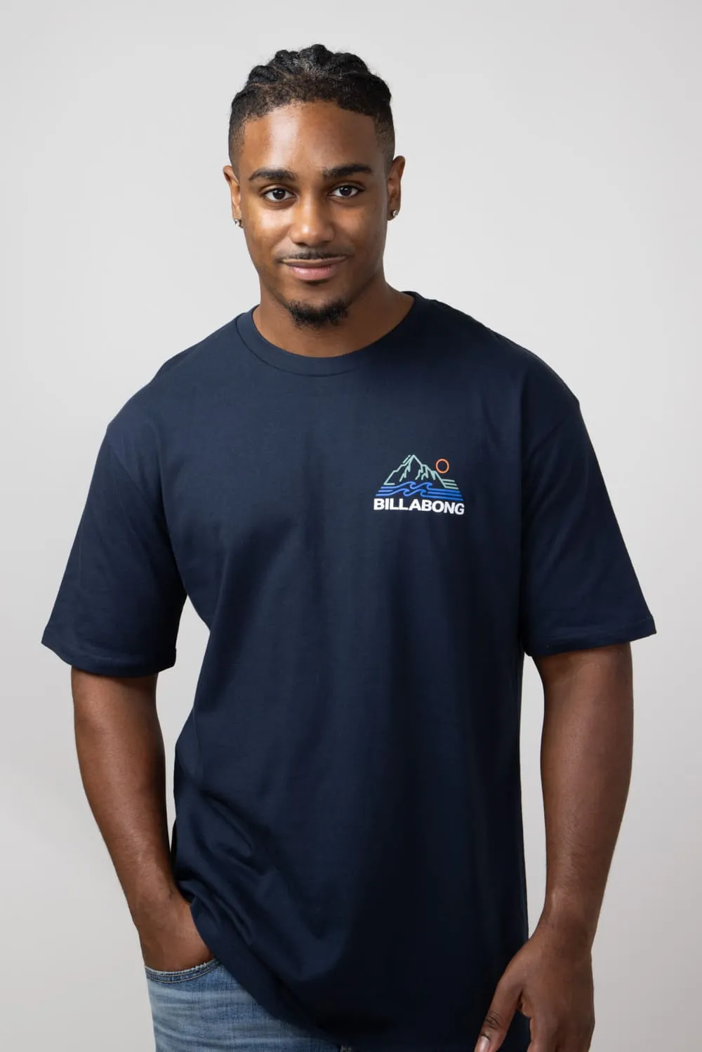 Billabong Wilderness T-Shirt for Men in Navy | 24A3524008-NAVY