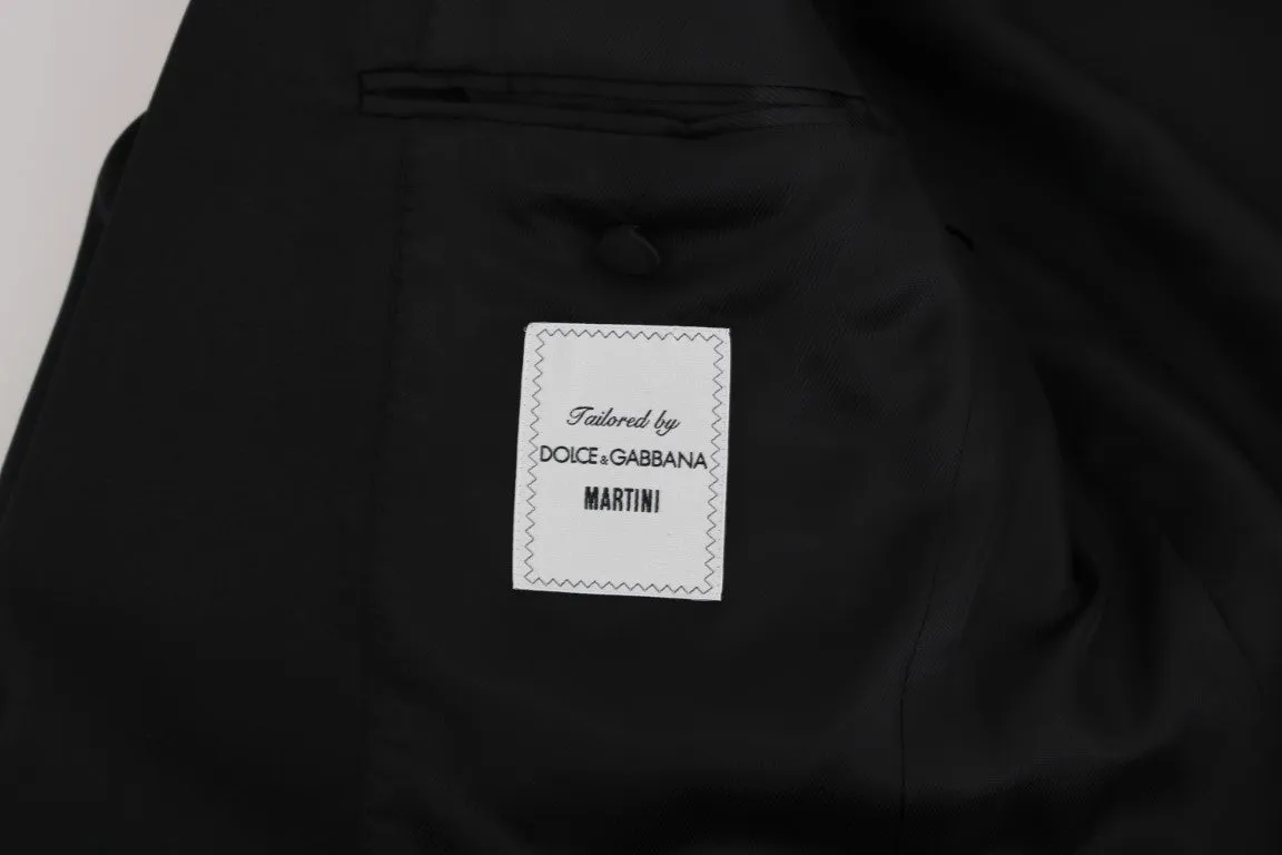 Black MARTINI Slim Fit Smoking Tuxedo Suit