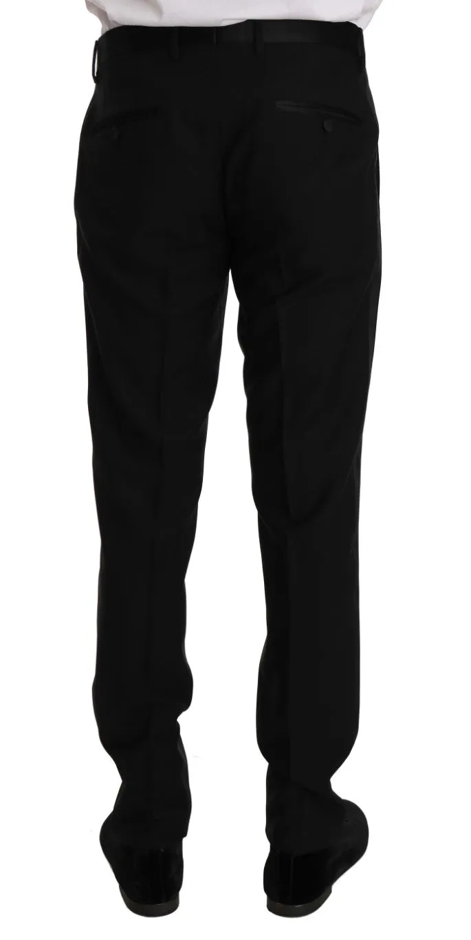 Black MARTINI Slim Fit Smoking Tuxedo Suit