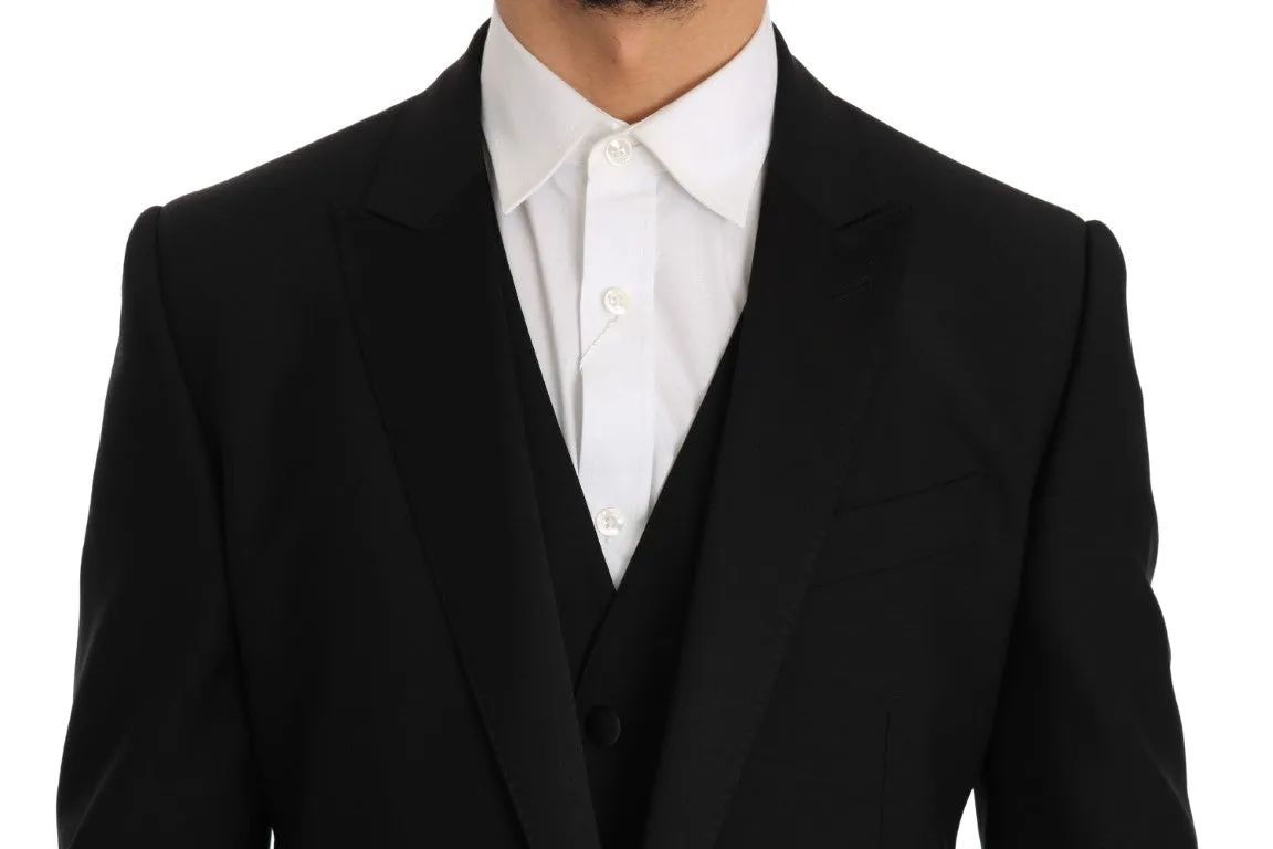 Black MARTINI Slim Fit Smoking Tuxedo Suit