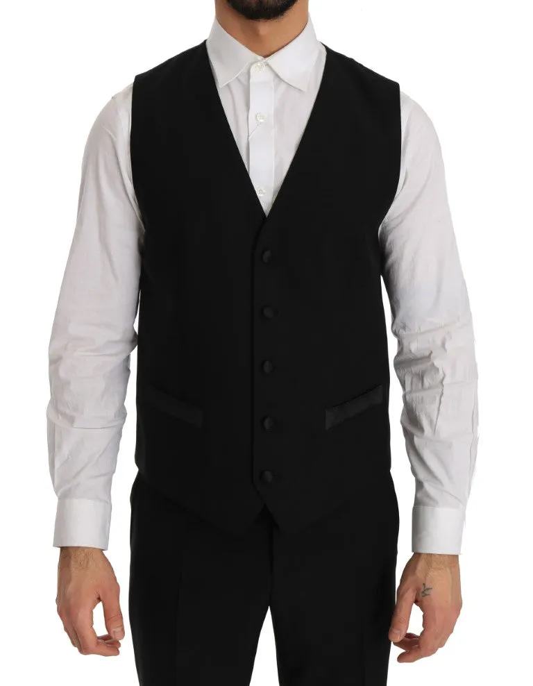 Black MARTINI Slim Fit Smoking Tuxedo Suit