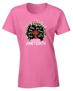 Black queen freedom t-shirt juneteenth tees