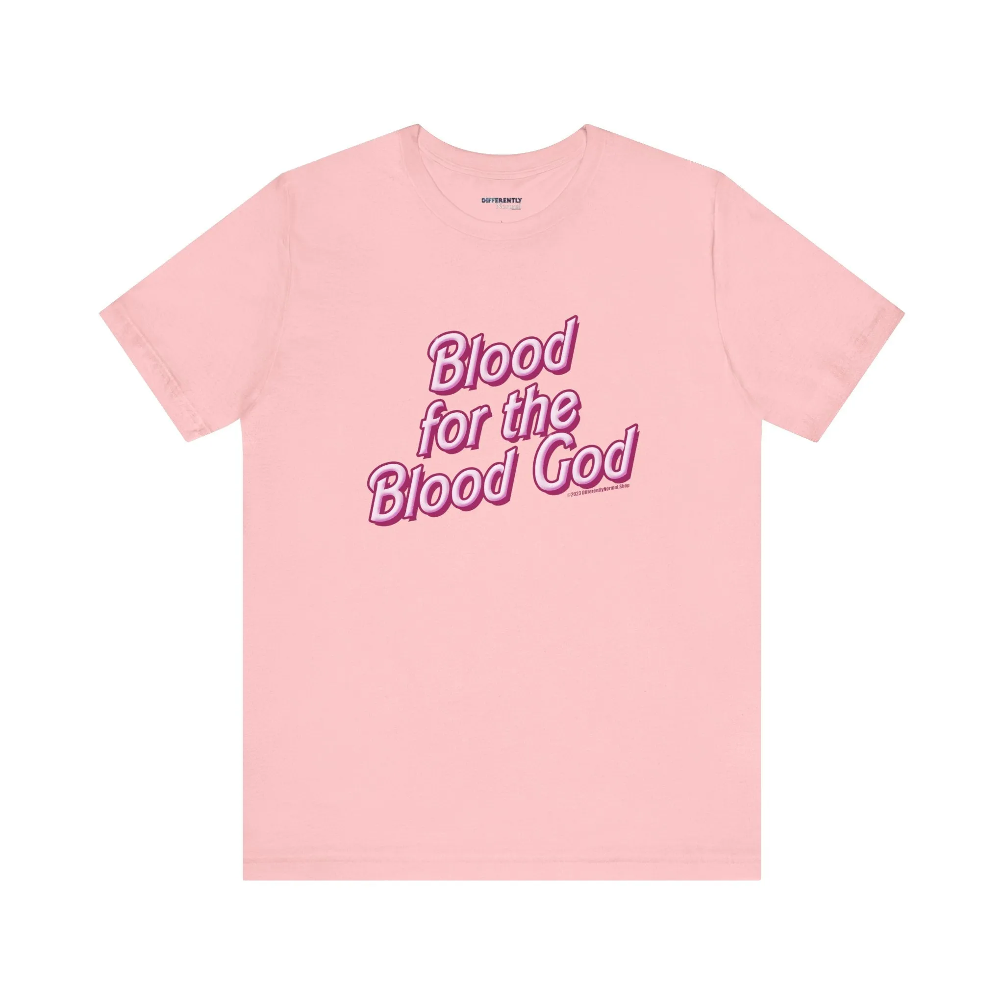 Blood for the Blood God Pink Iconic Doll Tee
