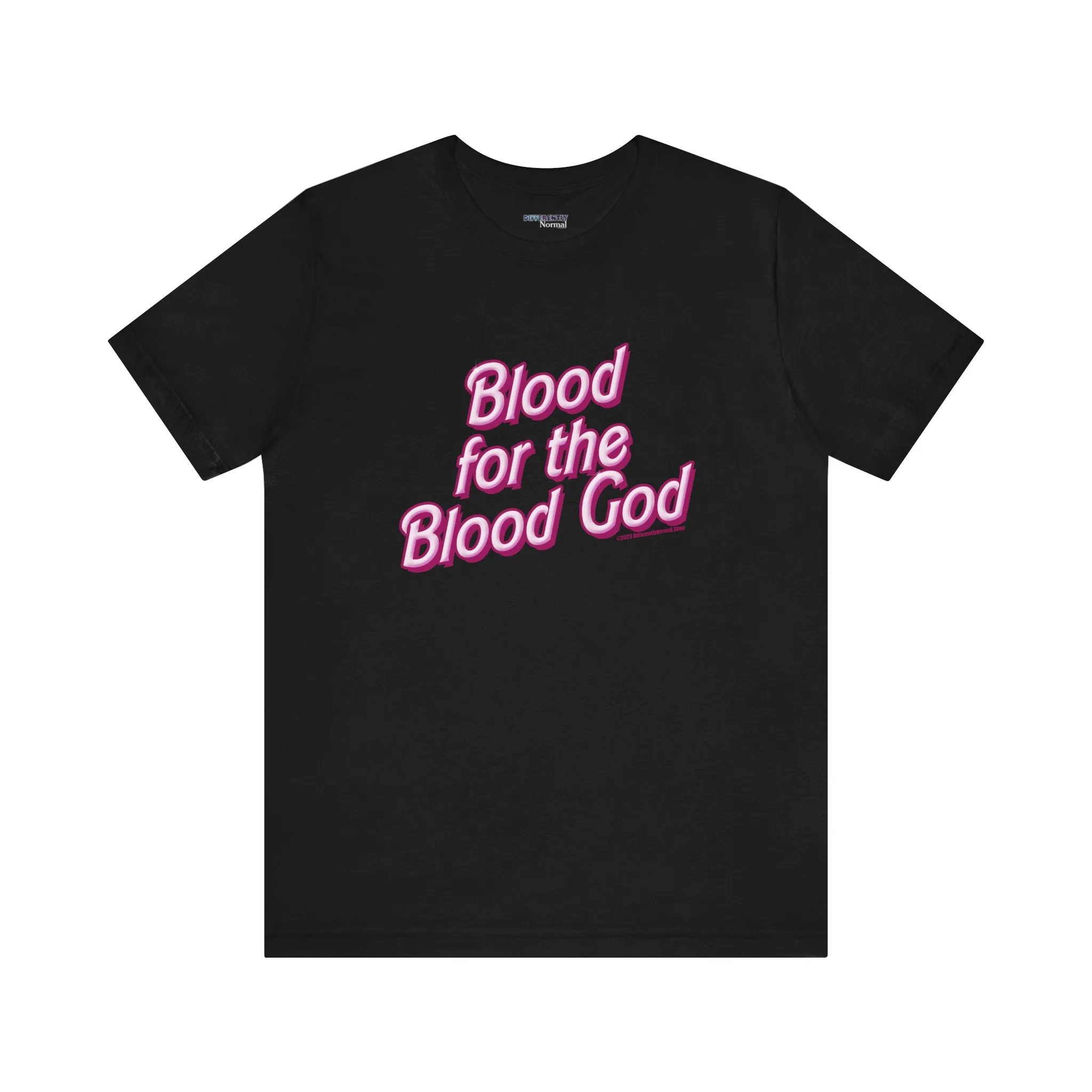 Blood for the Blood God Pink Iconic Doll Tee