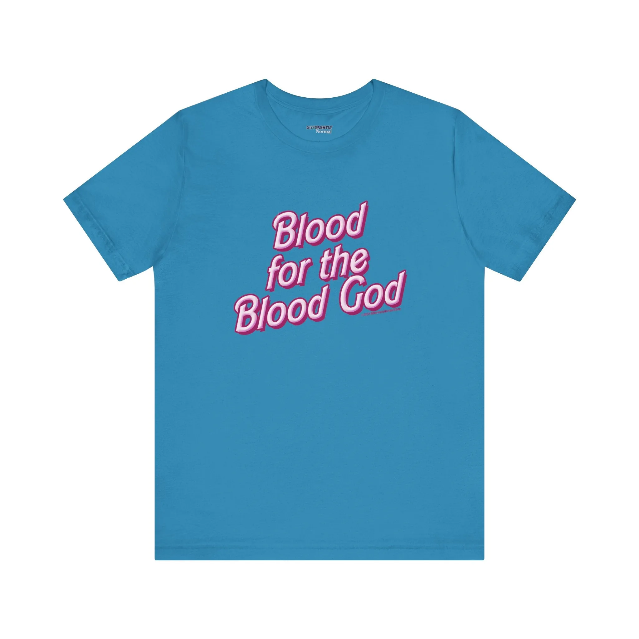 Blood for the Blood God Pink Iconic Doll Tee