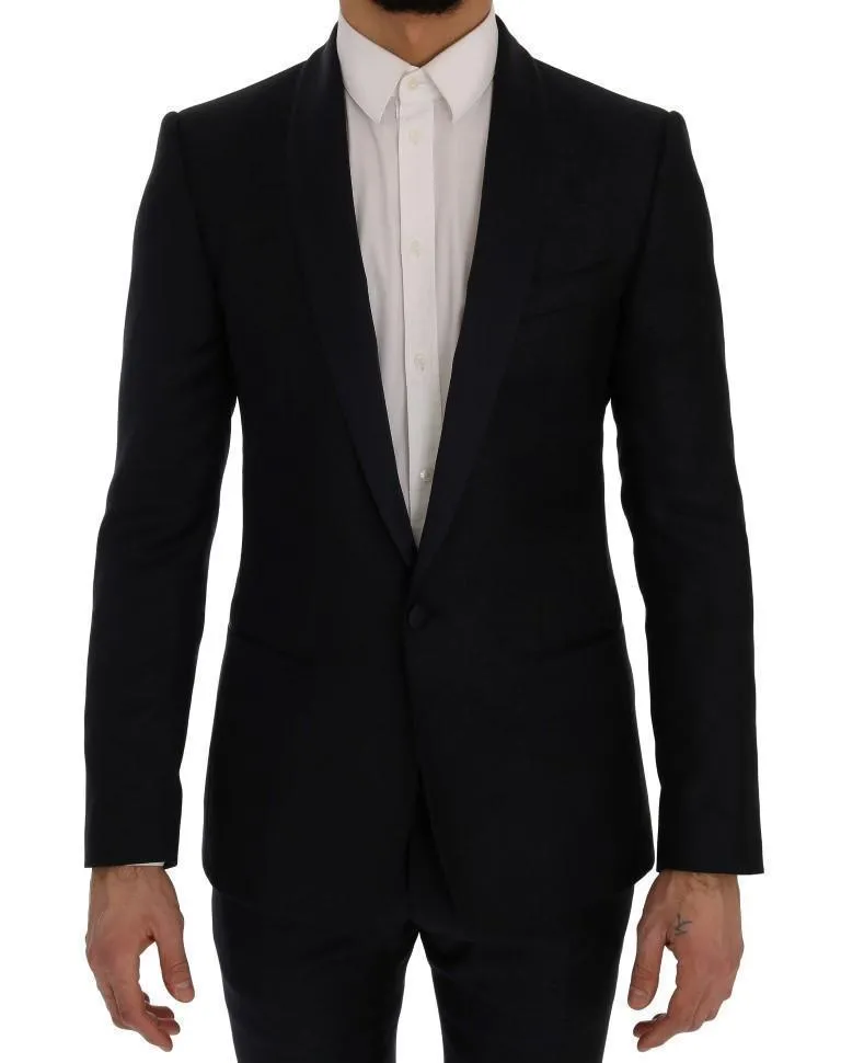Blue Fantasy One Button MARTINI Slim Suit
