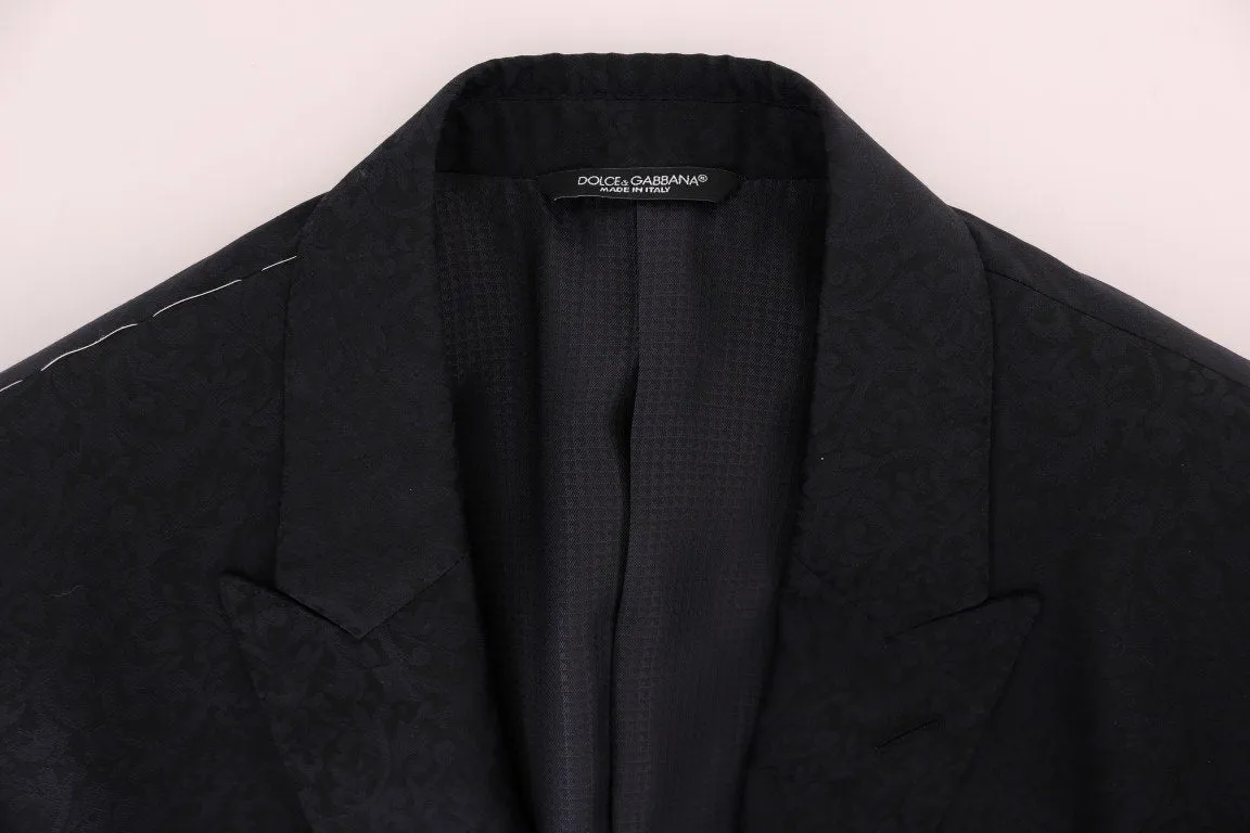 Blue Wool MARTINI 3 Piece Slim fit Suit