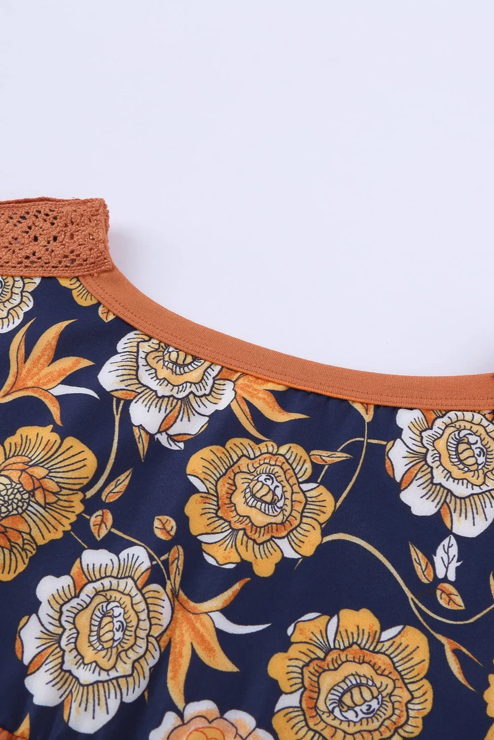 Boho Balloon Sleeve Top