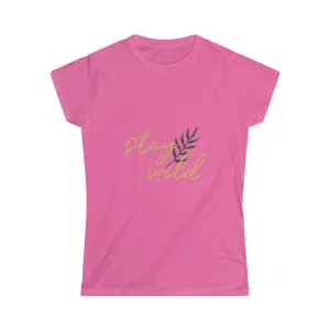 Boho Bohemian Women’s Soft style Tee T-shirt | Stay Wild | Hippie | Embrace Your Vibe