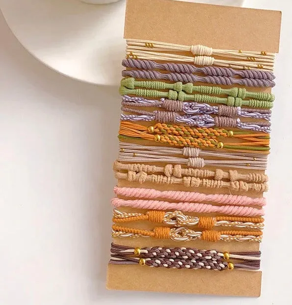 Boho Bracelet Hair Ties: